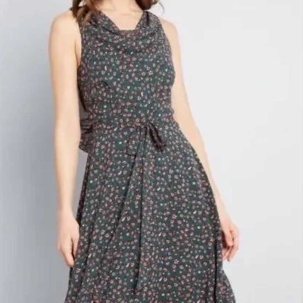 Modcloth Undeniably Adorable Green Dress XL